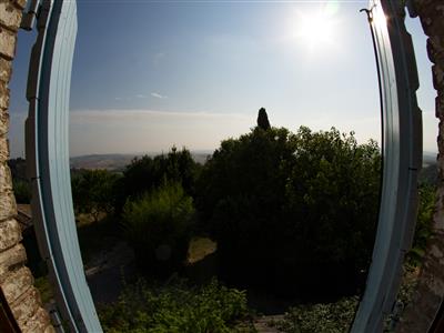 Blick aus dem Fenster