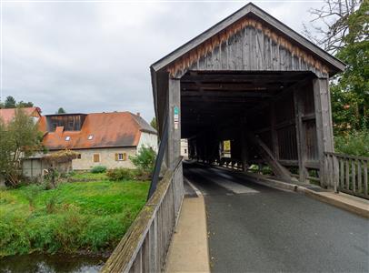 Holzbrücke